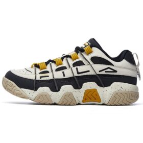 Barricade Low Sneakers “White Black Yellow”