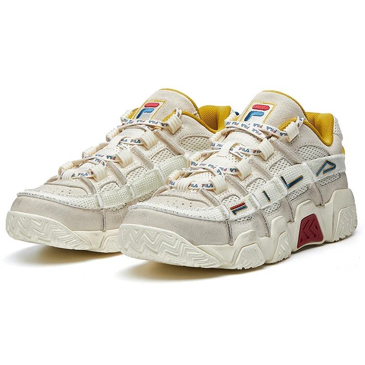 Barricade Retro "White Yellow"