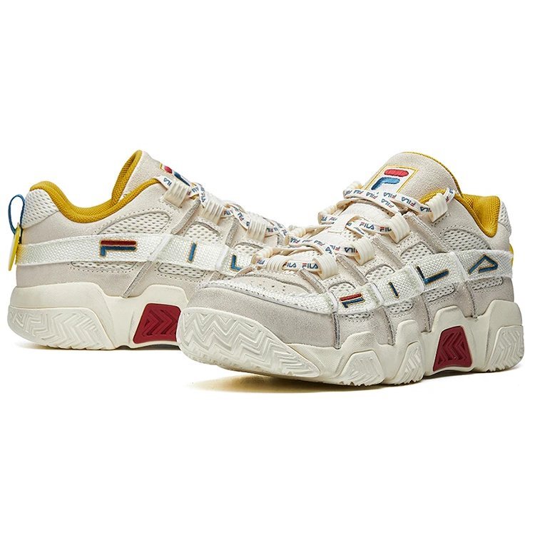 Barricade Retro "White Yellow"