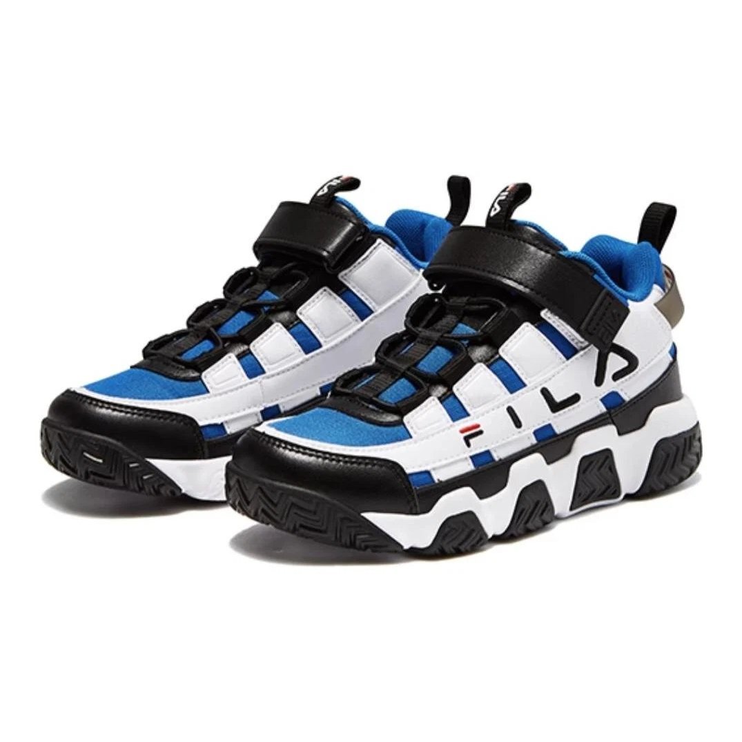 Barricade Sneakers "White Black Blue"