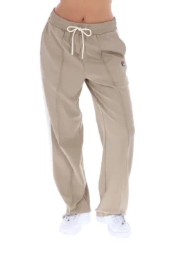 Beige Chiara Smart Straight Leg Trousers