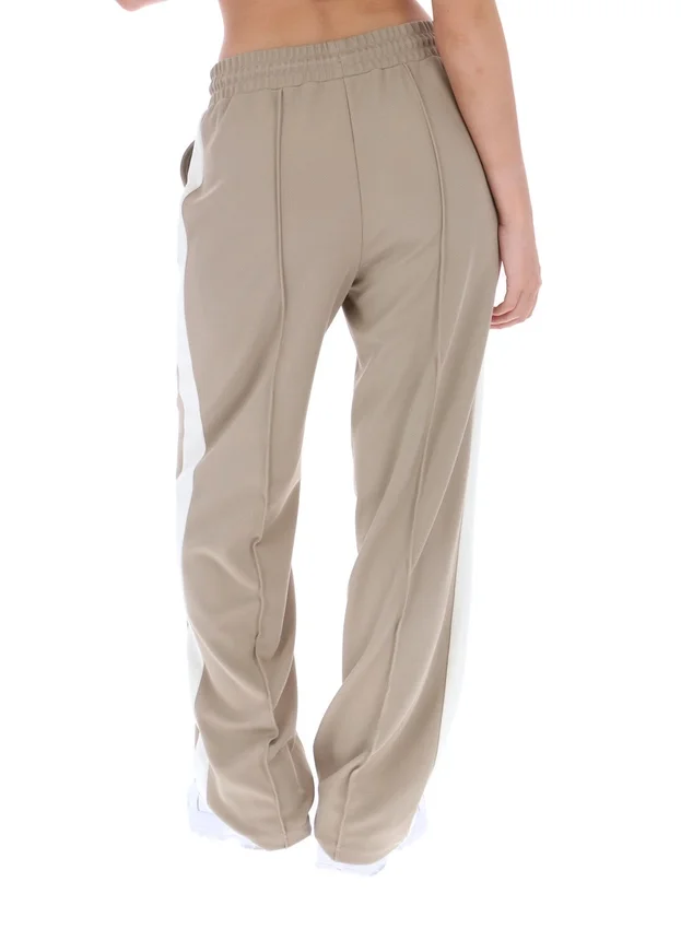 Beige Chiara Smart Straight Leg Trousers