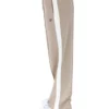 Beige Chiara Smart Straight Leg Trousers