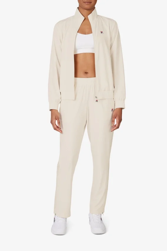 Beige Tennis Advantage Track Pant