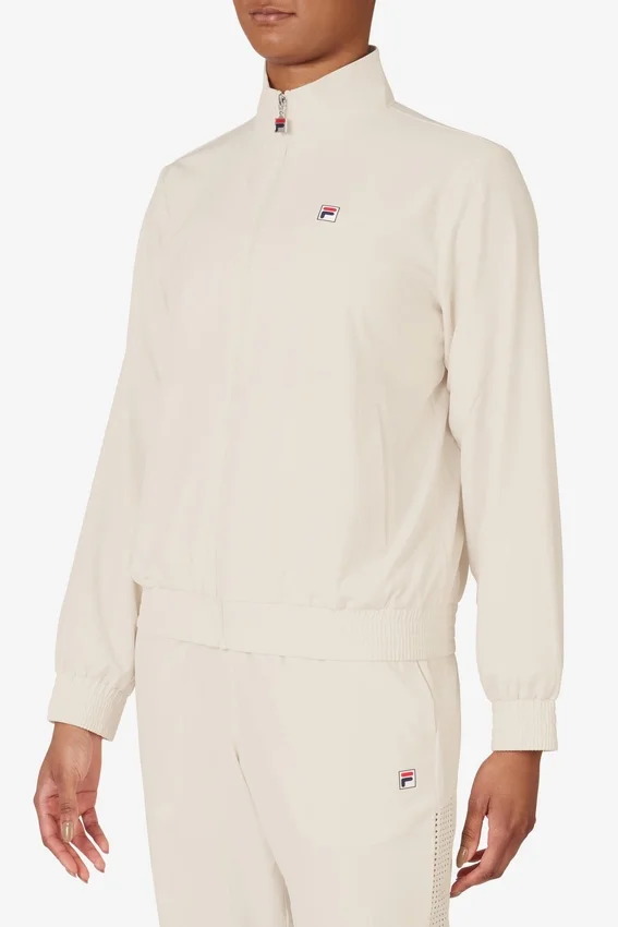Beige Tennis Advantage Track Top