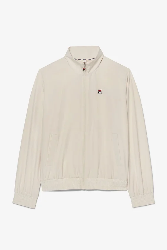 Beige Tennis Advantage Track Top