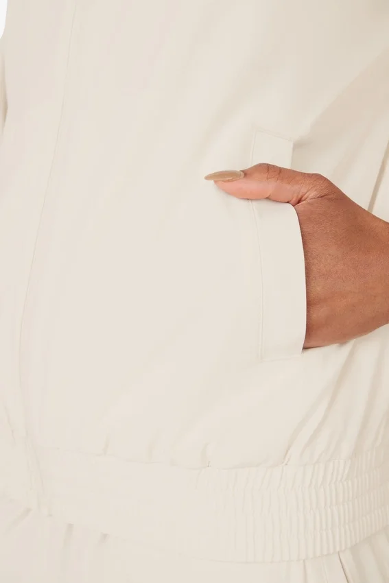 Beige Tennis Advantage Track Top