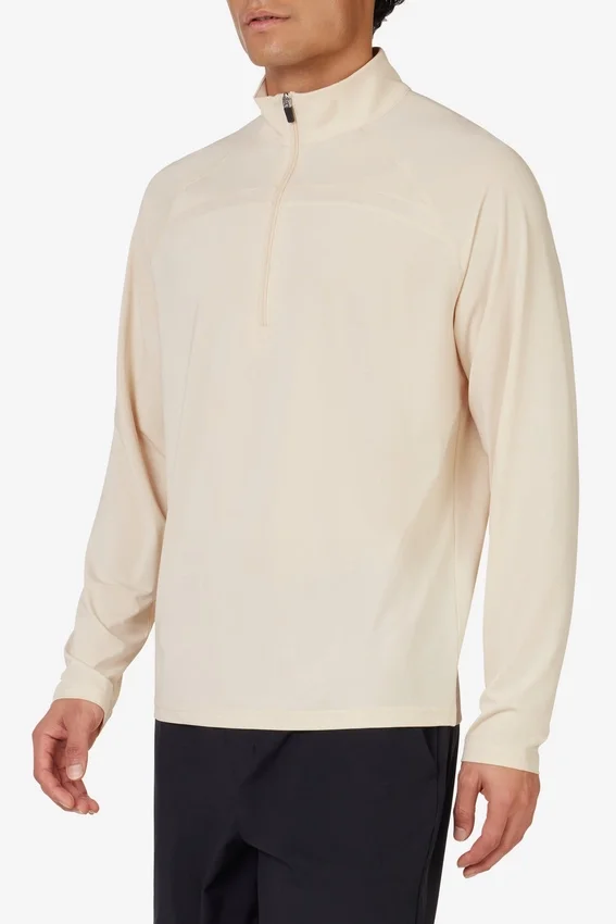 Beige Tennis Essential Track Top