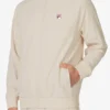Beige Tennis Woven Court Track Top