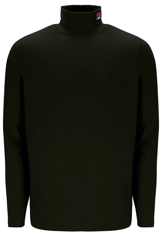 Black 19th Classic Roll Neck Sweater