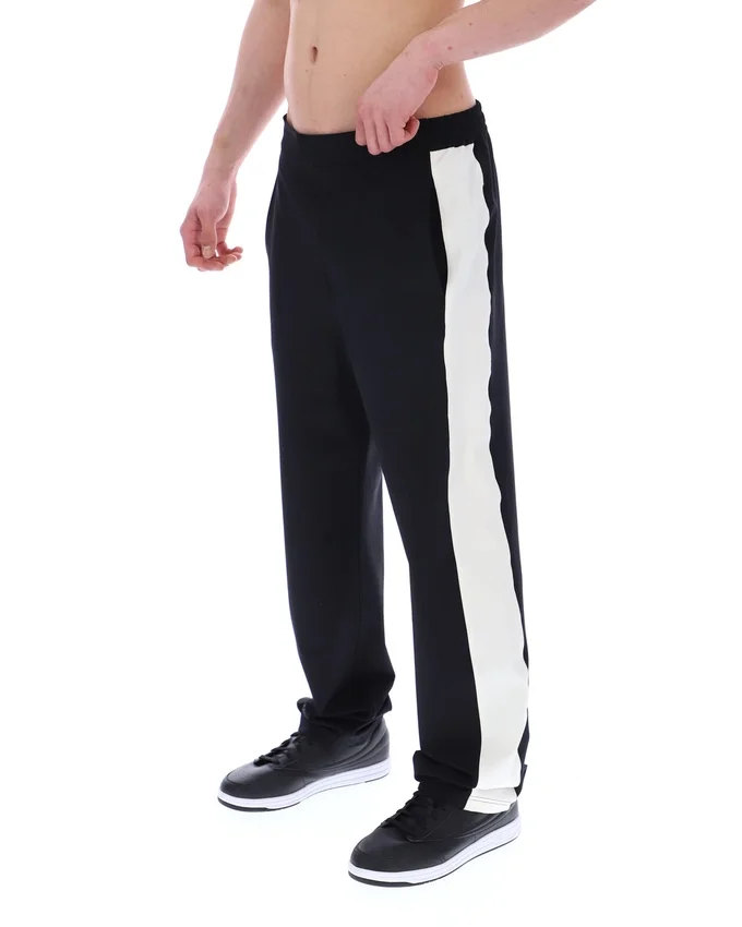 Black Ali Tennis-Inspired Pant