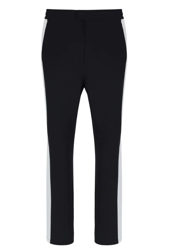Black Ali Tennis-Inspired Pant