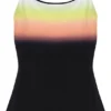 Black Backspin Tennis Cami Tank Top