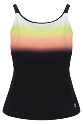 Black Backspin Tennis Cami Tank Top