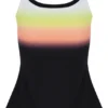 Black Backspin Tennis Cami Tank Top
