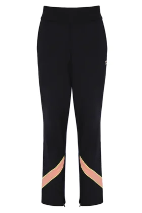 Black Backspin Tennis Track Pant