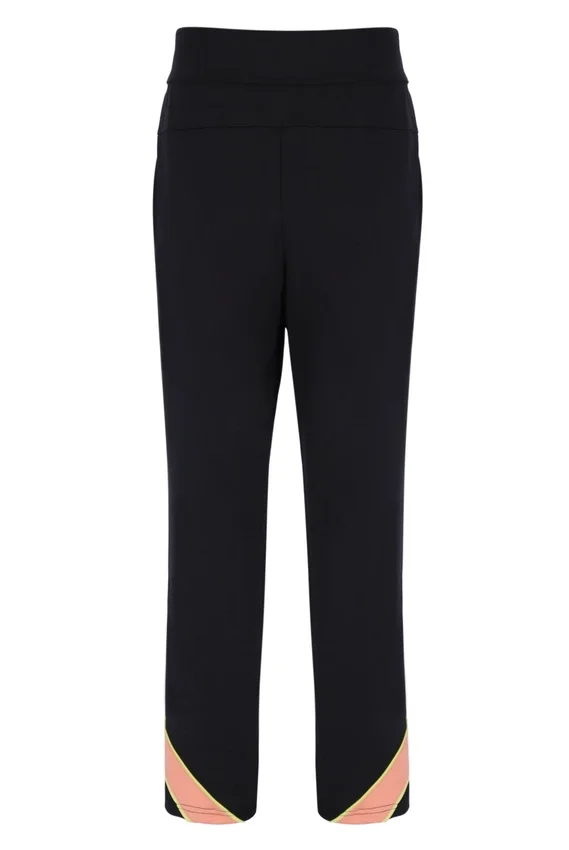 Black Backspin Tennis Track Pant