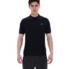 Black Barns Knitted Polo