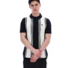Black Buddy Bowling Style Knitted Polo