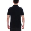 Black Buddy Bowling Style Knitted Polo