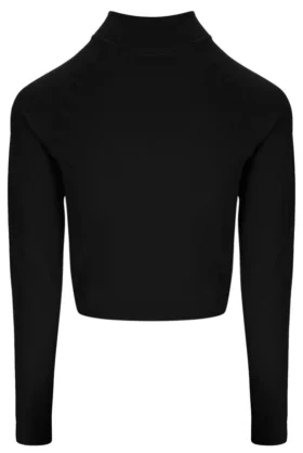 Black Casa Seamless Quarter Zip