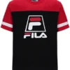 Black Damon Cut and Sew Tee