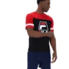 Black Damon Cut and Sew Tee