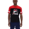 Black Damon Cut and Sew Tee
