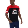 Black Damon Cut and Sew Tee
