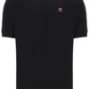 Black Don Textured Knitted T-Shirt