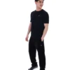 Black Don Textured Knitted T-Shirt