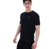 Black Don Textured Knitted T-Shirt