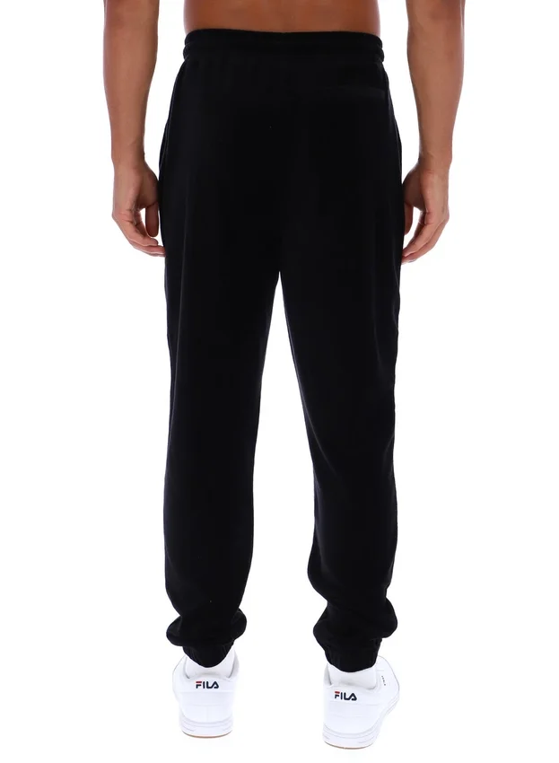 Black Eddie Velour Track Pant
