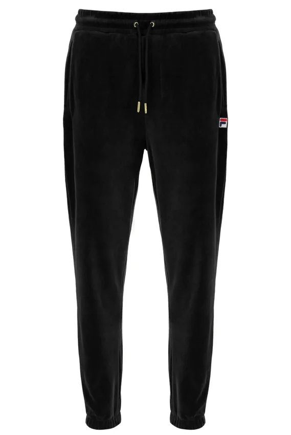 Black Eddie Velour Track Pant