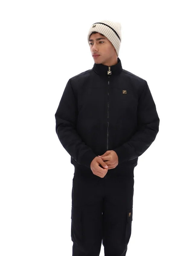 Black Etton Bomber Jacket