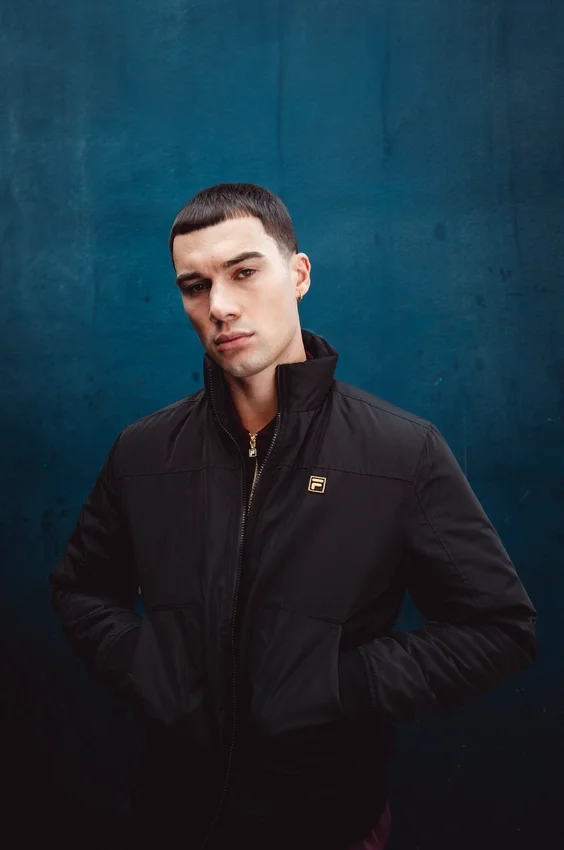 Black Etton Bomber Jacket