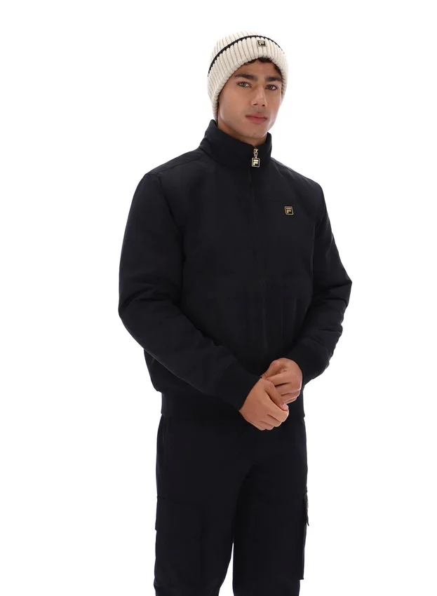 Black Etton Bomber Jacket