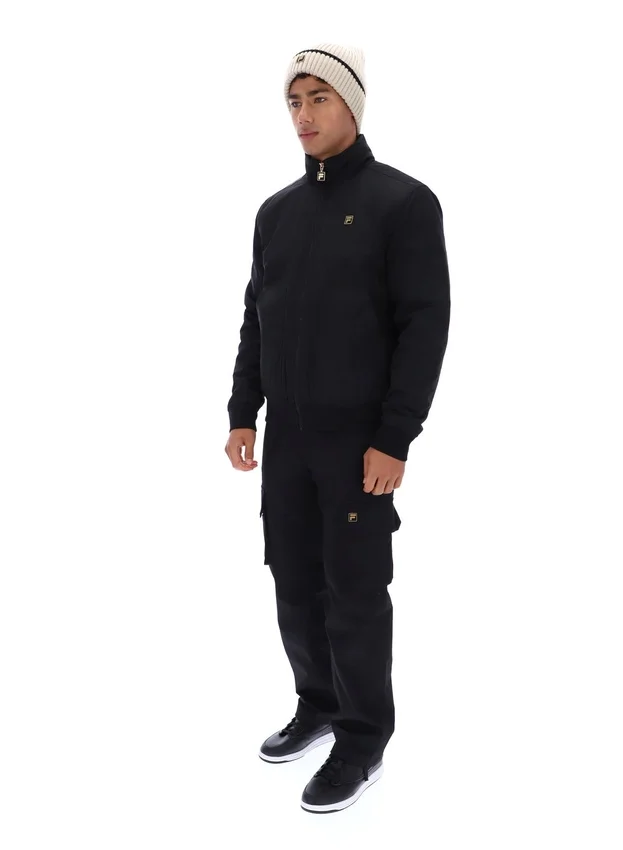 Black Etton Bomber Jacket