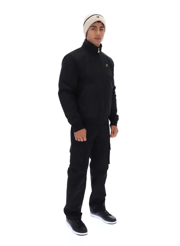 Black Etton Bomber Jacket