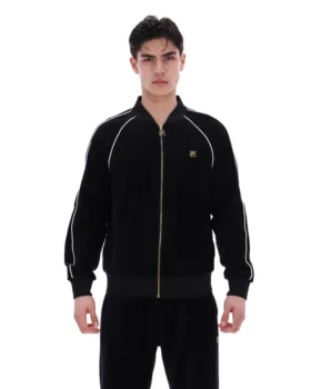 Black Fella Velour Jacket