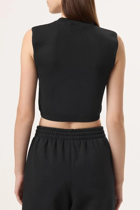 Black Fila x Hailey Baby Tank