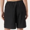 Black Fila x Hailey Bieber Crinkle Shorts