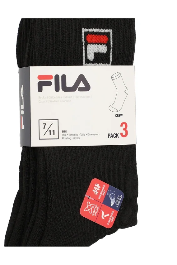 Black Goat 3 Pk Classic Crew Socks