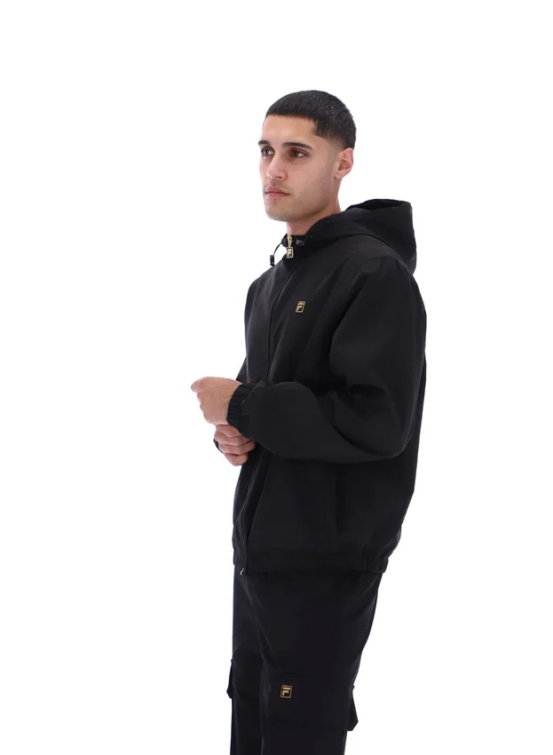 Black Ian Full Zip Jacket