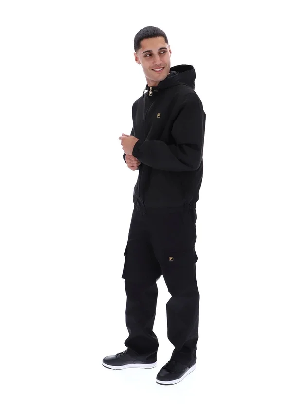 Black Ian Full Zip Jacket