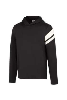Black Jayce Longsleeve Tennis Top