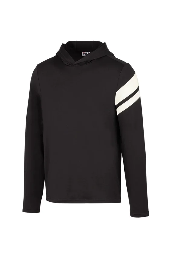 Black Jayce Longsleeve Tennis Top