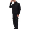 Black Jerry Full Zip Padded Jacket