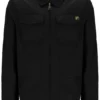 Black Kasa Zip-Through Overshirt