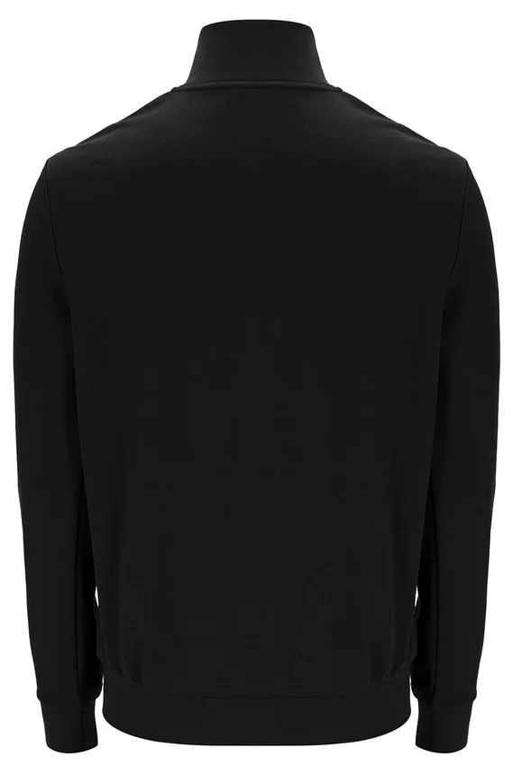 Black Keith Contrast Stitch Track Top